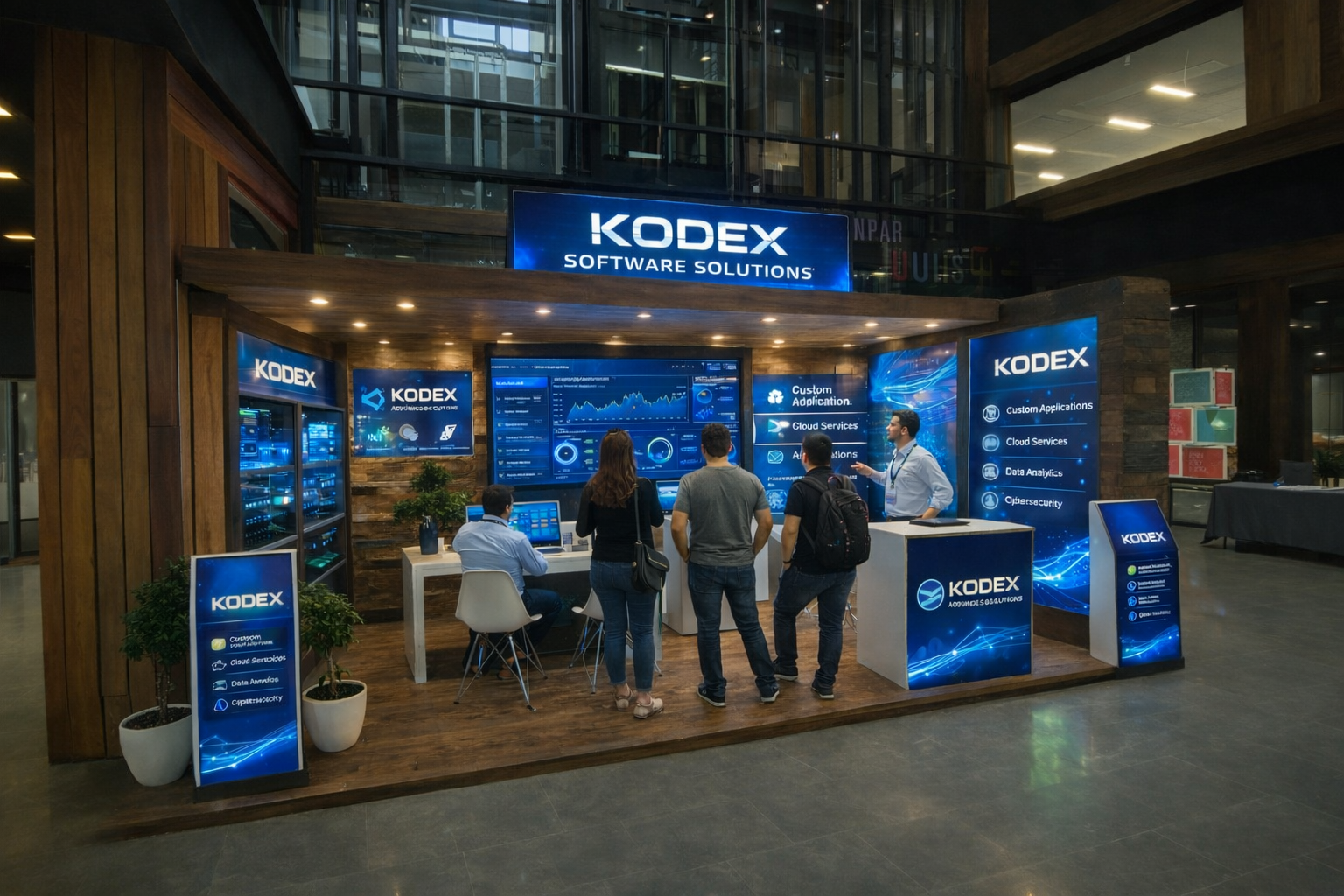 Módulo para Expo Iluminado